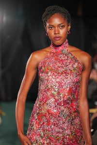October 15, 2025, New York – Harleen Kaur's Fall 2026 Bridal & Evening Collection Runway Show During New York Bridal Fashion Week.