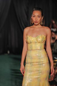 October 15, 2025, New York – Harleen Kaur's Fall 2026 Bridal & Evening Collection Runway Show During New York Bridal Fashion Week.