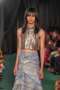 October 15, 2025, New York – Harleen Kaur's Fall 2026 Bridal & Evening Collection Runway Show During New York Bridal Fashion Week.