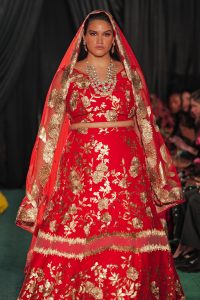 October 15, 2025, New York – Harleen Kaur's Fall 2026 Bridal & Evening Collection Runway Show During New York Bridal Fashion Week.