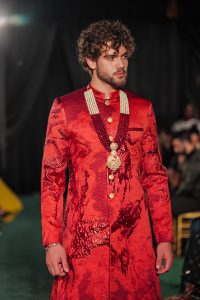 October 15, 2025, New York – Harleen Kaur's Fall 2026 Bridal & Evening Collection Runway Show During New York Bridal Fashion Week.