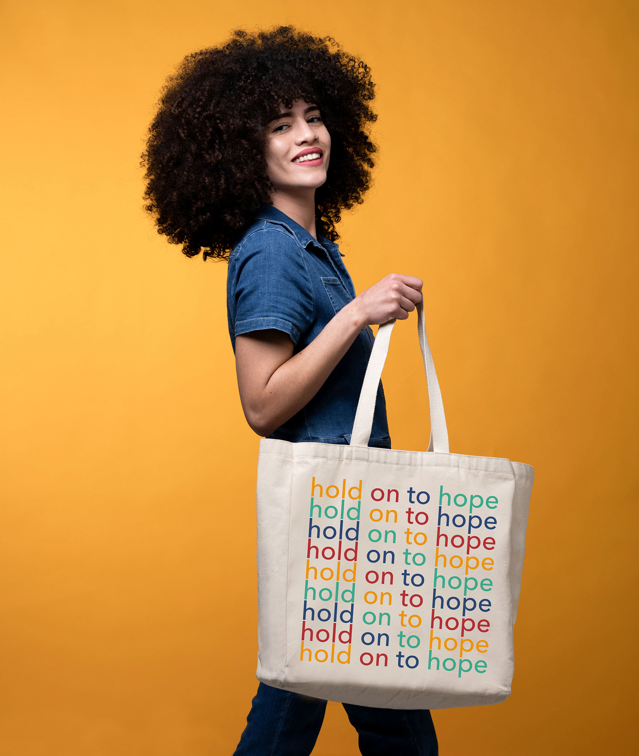 Hold On To Hope Tote by The Tote Project