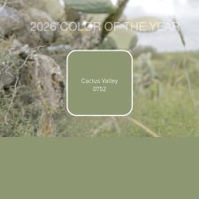 California Paints 2026 Color of the Year: Cactus Valley (0752)