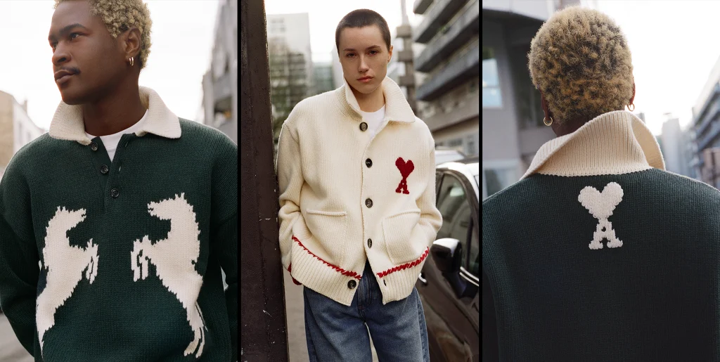 Ami Paris M size イエベ春さん絶対似合う！ FARFETCH x AMI Paris - Fashion Trendsetter