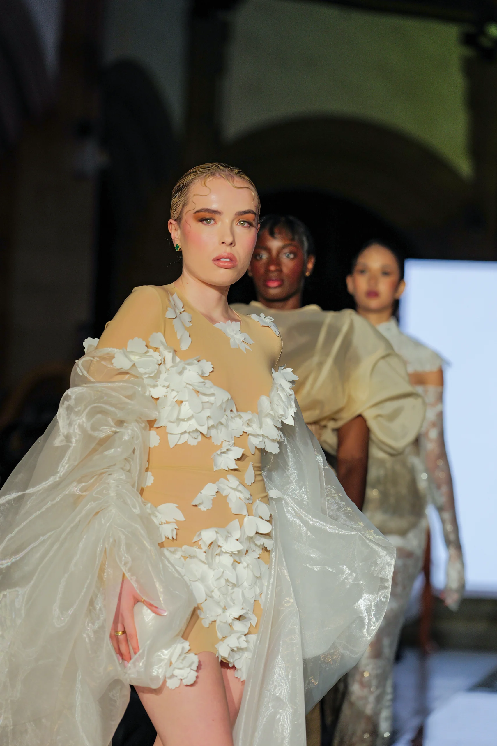 Model Olivia Gear @oliviagearr walking for IPEK Label @ipeklabel in NYC Photo by Chia-Ta Tsai @ct_tsai