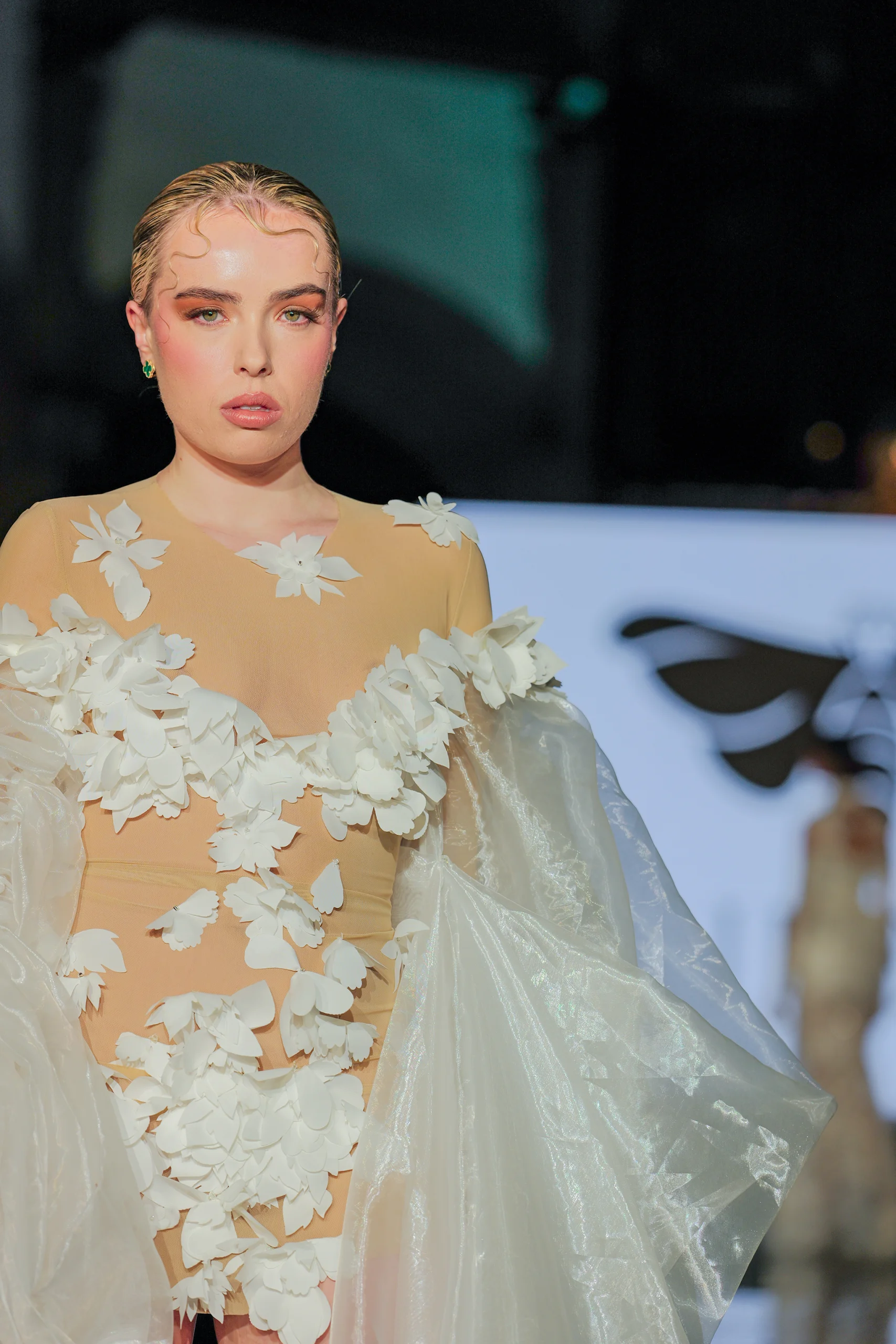 Model Olivia Gear @oliviagearr walking for IPEK Label @ipeklabel in NYC Photo by Chia-Ta Tsai @ct_tsai