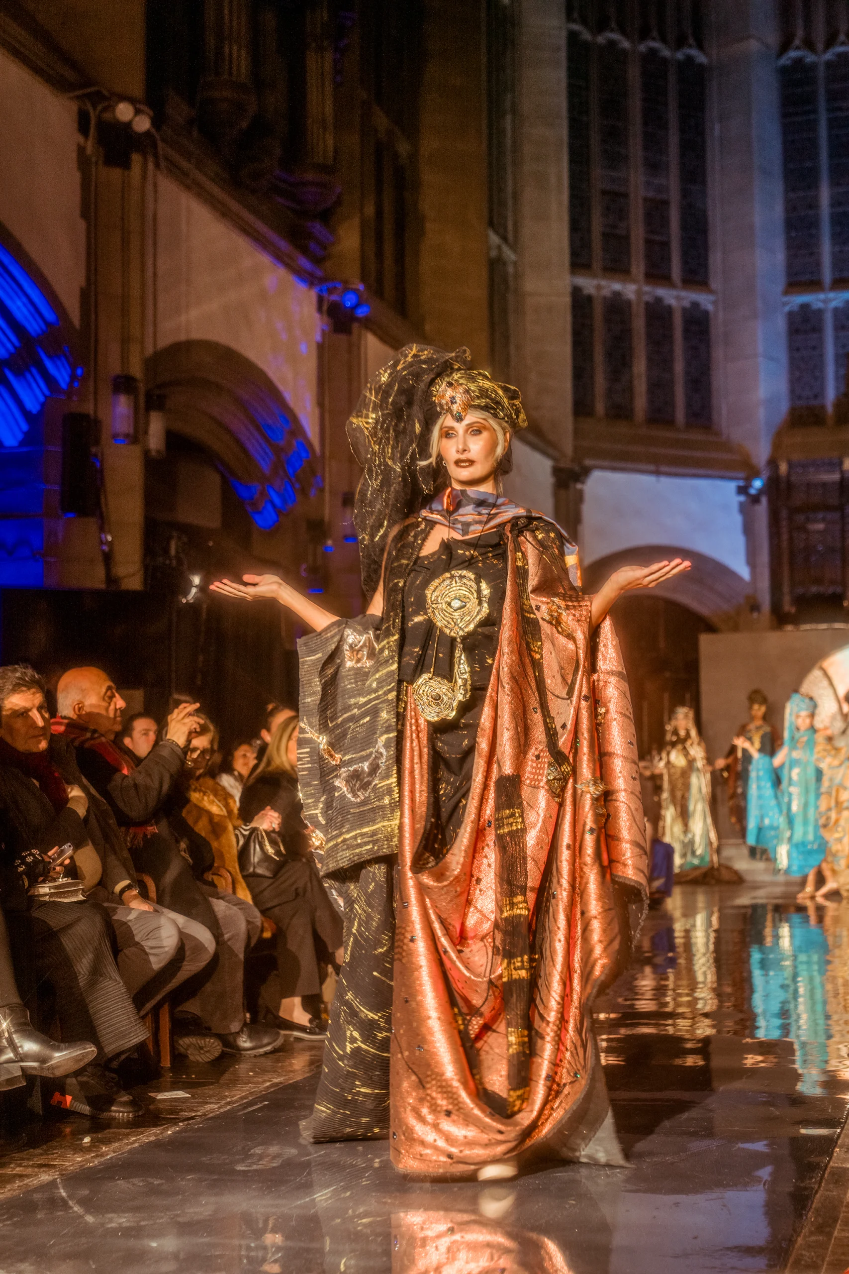 Model Xenye @xenye walking for AH Armenia Brand. Photo by Leo the Visualist @leo_thevisualist