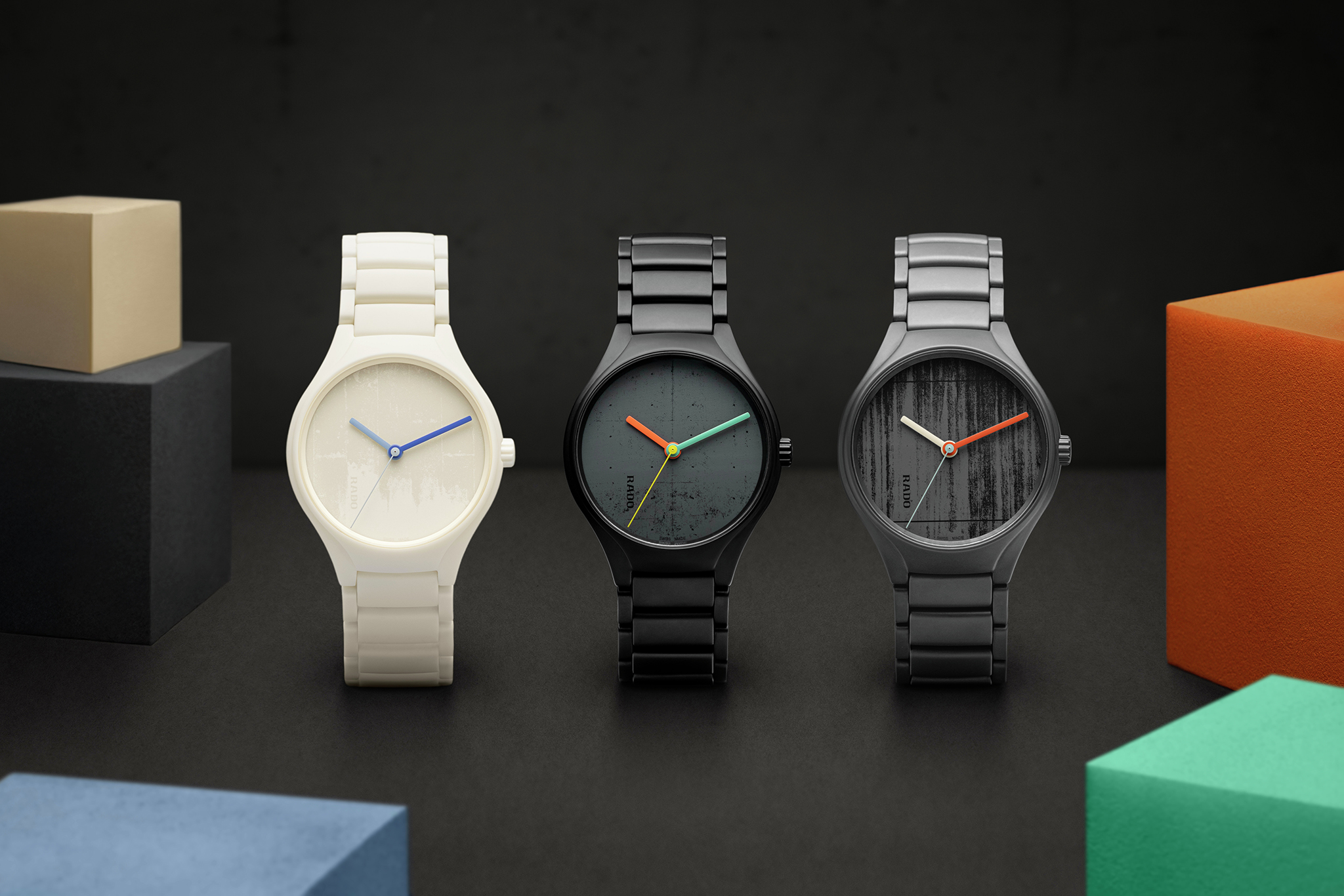 Rado True Round x Les Couleurs® Le Corbusier® Special Edition