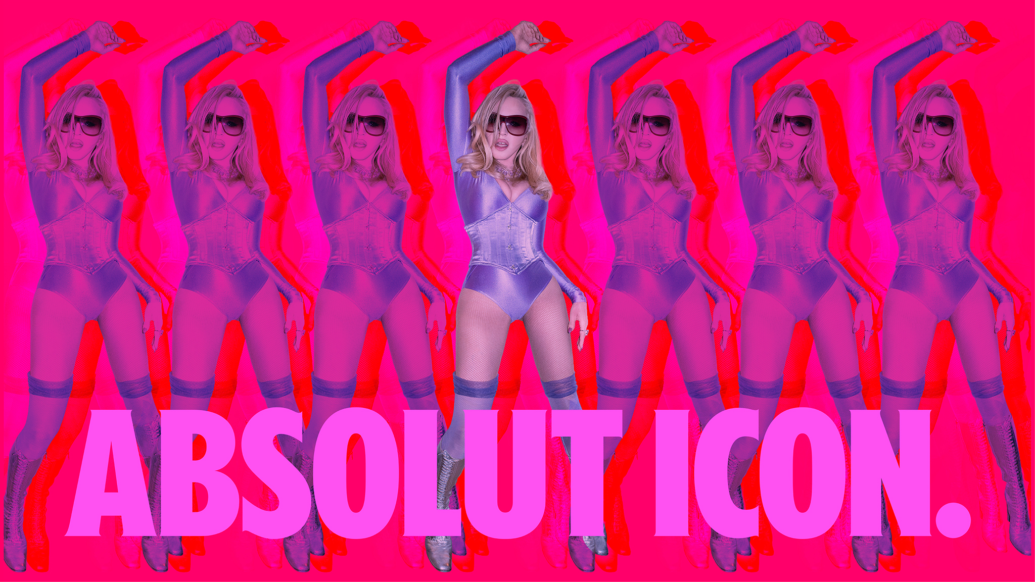 Madonna and ABSOLUT® Image courtesy of Articulate on behalf of ABSOLUT.