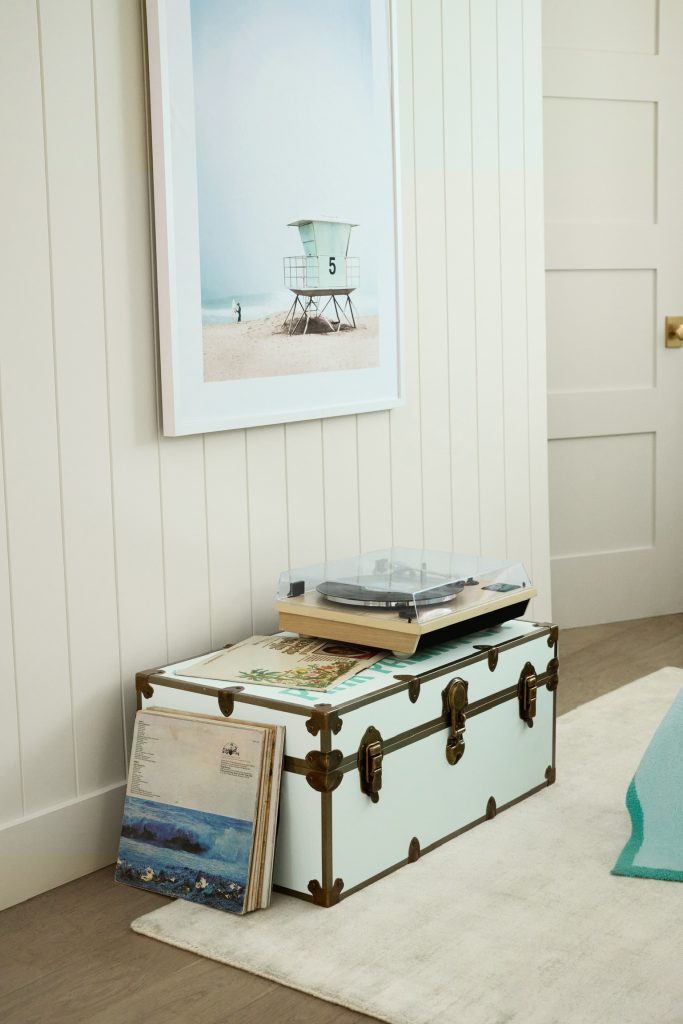 Pink Palm Puff x Pottery Barn Teen