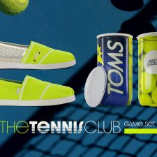 Game. Set. Style! TOMS Serves Up Bold New Tennis Ball-Inspired Alpargatas