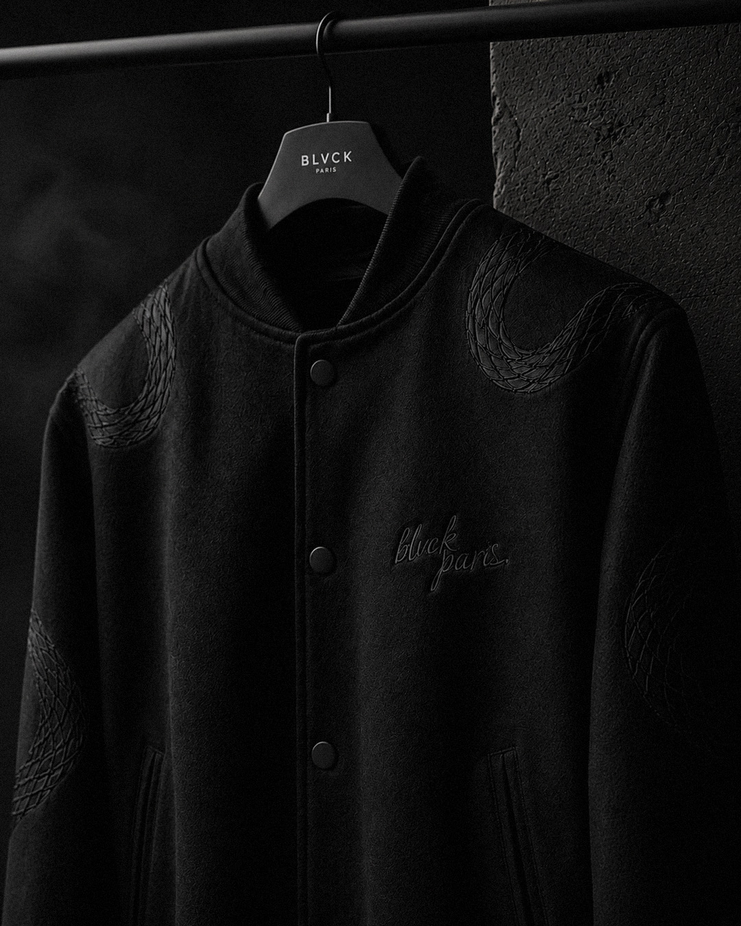 Harry Potter x Blvck "Slytherin" Jacket - Detail