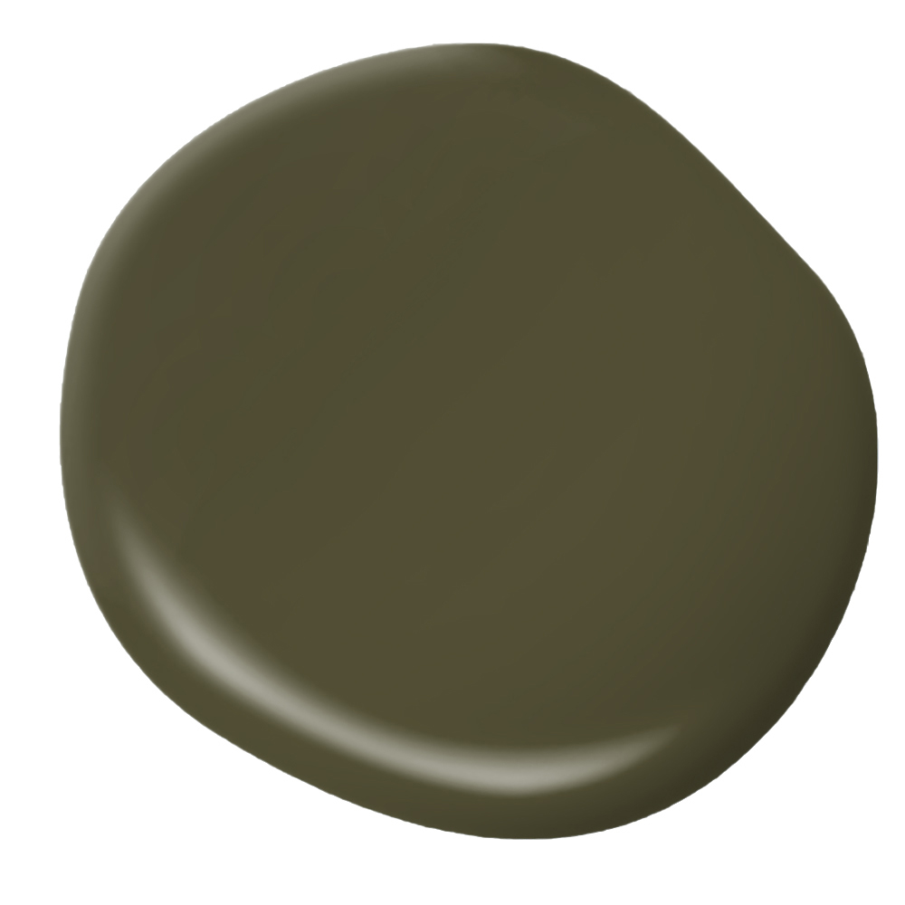 BEHR® 2027 Color of the Year: Grounded (T27-01) - Paint Drop.
Image courtesy of BEHR®