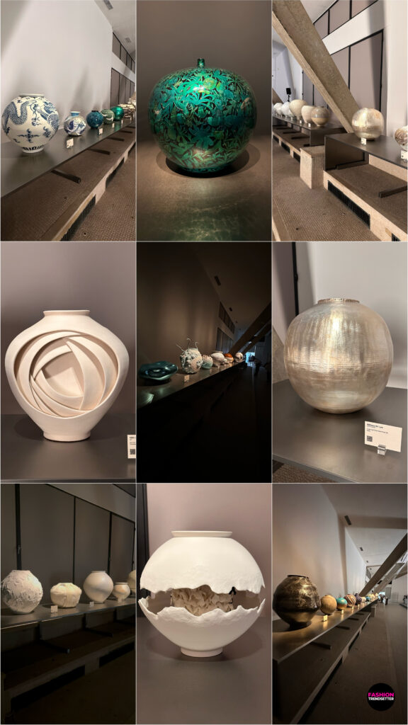 During the Homo Faber 2026: An Island of Light biennial, numerous acclaimed ceramicists and porcelain makers from around the world displayed their works. Set within the former swimming pool of Fondazione Giorgio Cini, these remarkable works by master artisans from around the world surrounded A Full Moon Rising, creating a captivating dialogue between craftsmanship, texture, form, and light. Photos © 2026, Senay Gokcen for Fashion Trendsetter.