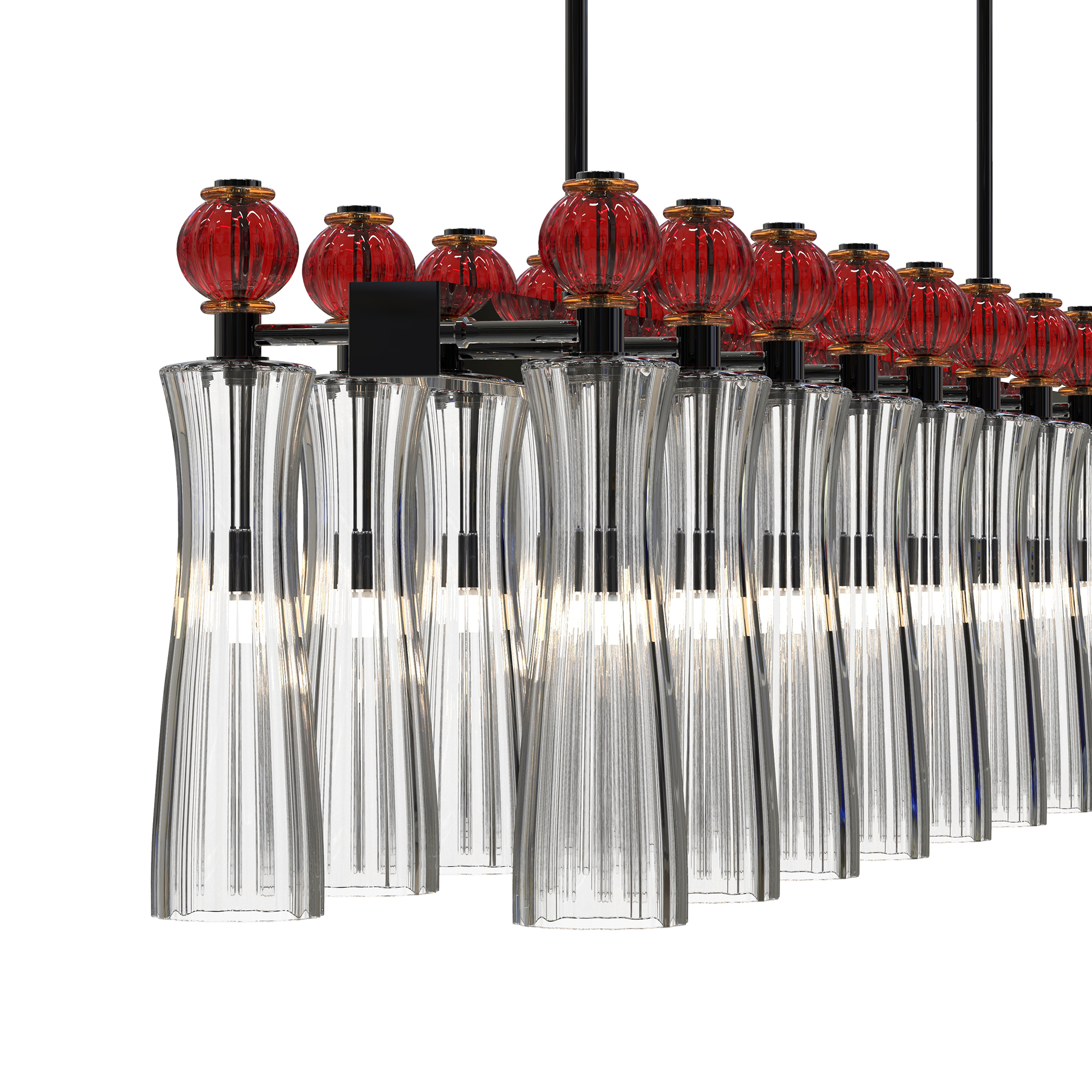 PIUMATI Murano Glass Lighting - GIORGIONE Chandelier